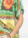 Alemais Multicoloured Print Short Sleeve Shirt 4