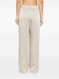 Vince Silver Satin Zip Pocket Trousers 3