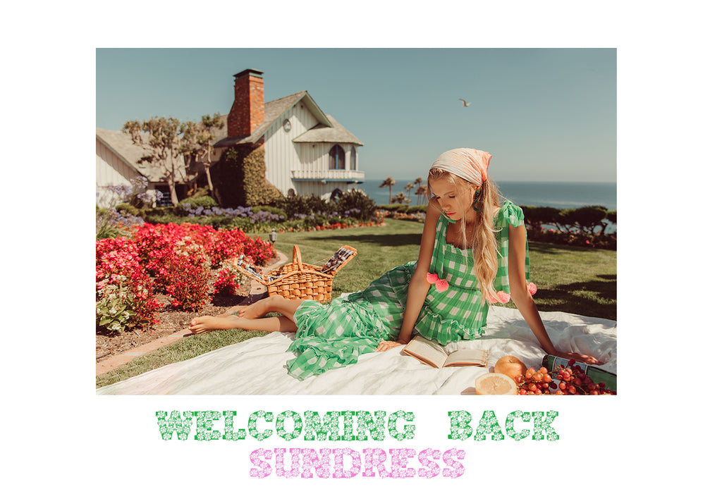 Back for Summer: Welcome Sundress