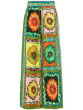 Alemais Multicoloured Print Trousers