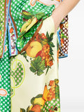 Alemais Silk Multicoloured Print Trousers 4