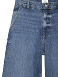 Anine Bing Blue Stitched Leg Detail Jeans 3