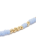 Anni Lu Light Blue Gold Beaded Bracelet 2