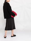 Anine Bing Black Silk Midi Skirt 3