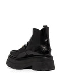 Black 'Carter' Platform Ankle Boots BLACK