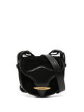 Isabel Marant Black Suede Mini Shoulder Bag