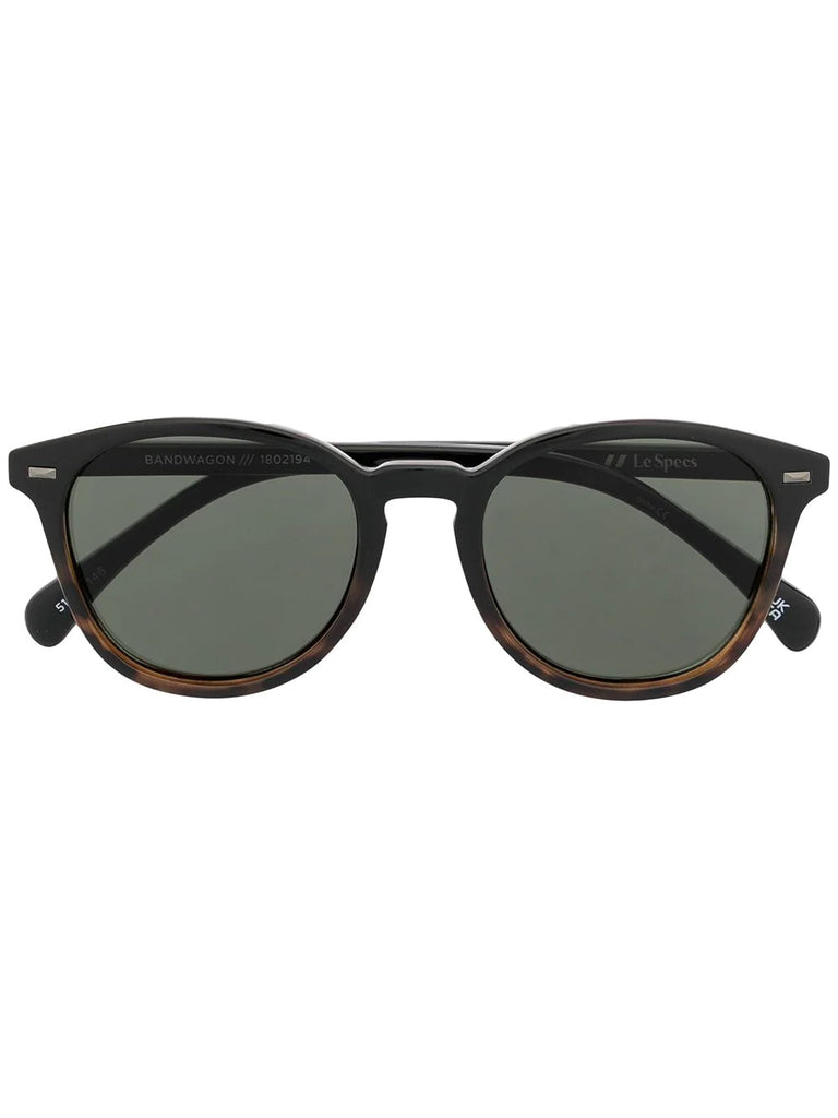 Le Specs Bandwagon 51mm Sunglasses Raw Sugar/ Ice Blue Mirror Unisex NWT  Matte | eBay