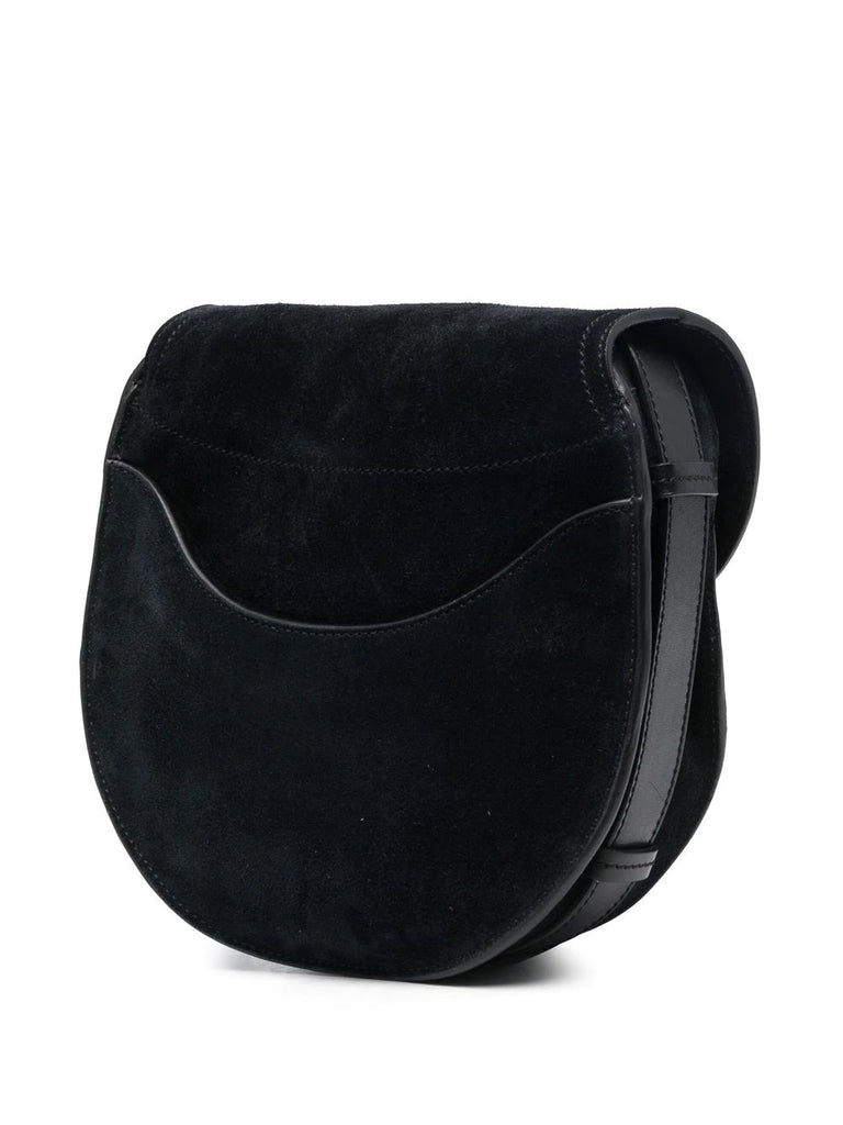 By Paloma Picasso Black Suede Crossbody Purse | Purses crossbody, Black  suede, Paloma picasso