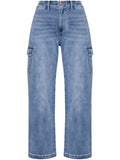 Paige Blue Cargo Jeans