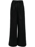 Faithfull The Brand Black Drawstring Trousers