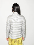Canada Goose Silver High Neck Padded Jacket 2