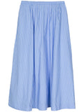 Faithfull The Brand Blue White Striped Maxi Skirt