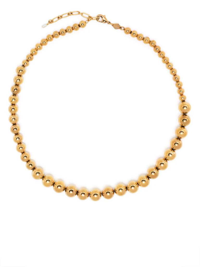 Anni Lu Gold Beaded Necklace