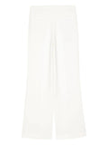 Stine Goya White Pearl Button Detail Trousers 1