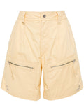 Marant Etoile Yellow Zip Detail Shorts