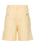 Marant Etoile Yellow Zip Detail Shorts 1