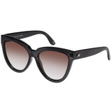 Le Specs Thick Brown Cat Eye Sunglasses 2