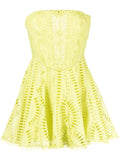 Lime 'Zamick' Short Dress