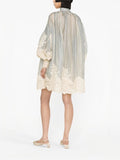 'Lyrical' Lace Edge Mini Dress