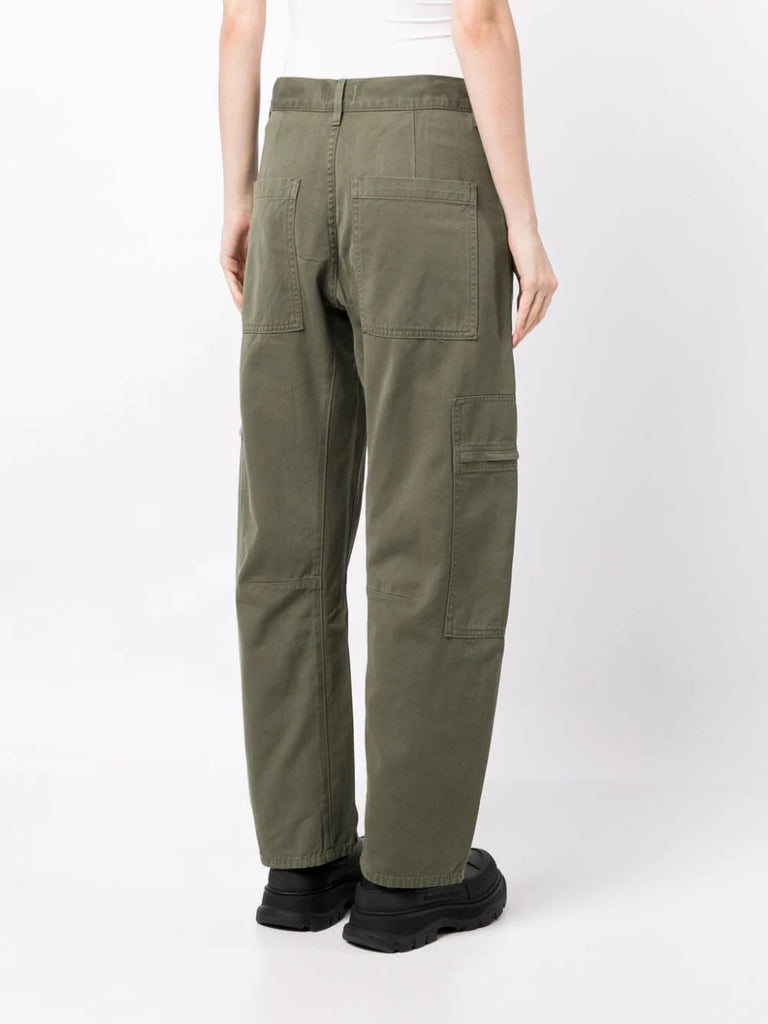 Citizens of Humanity Green Wide Leg Trousers 3