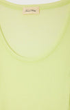 American Vintage Lime Sheer Long Sleeve Top 1