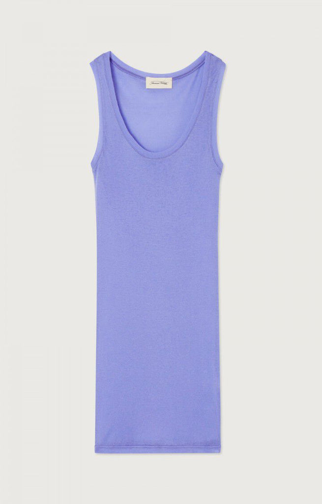 American Vintage Purple Sheer Vest