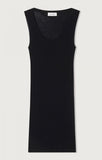 American Vintage Black Sheer Vest