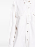 Agolde White Denim Shirt 4