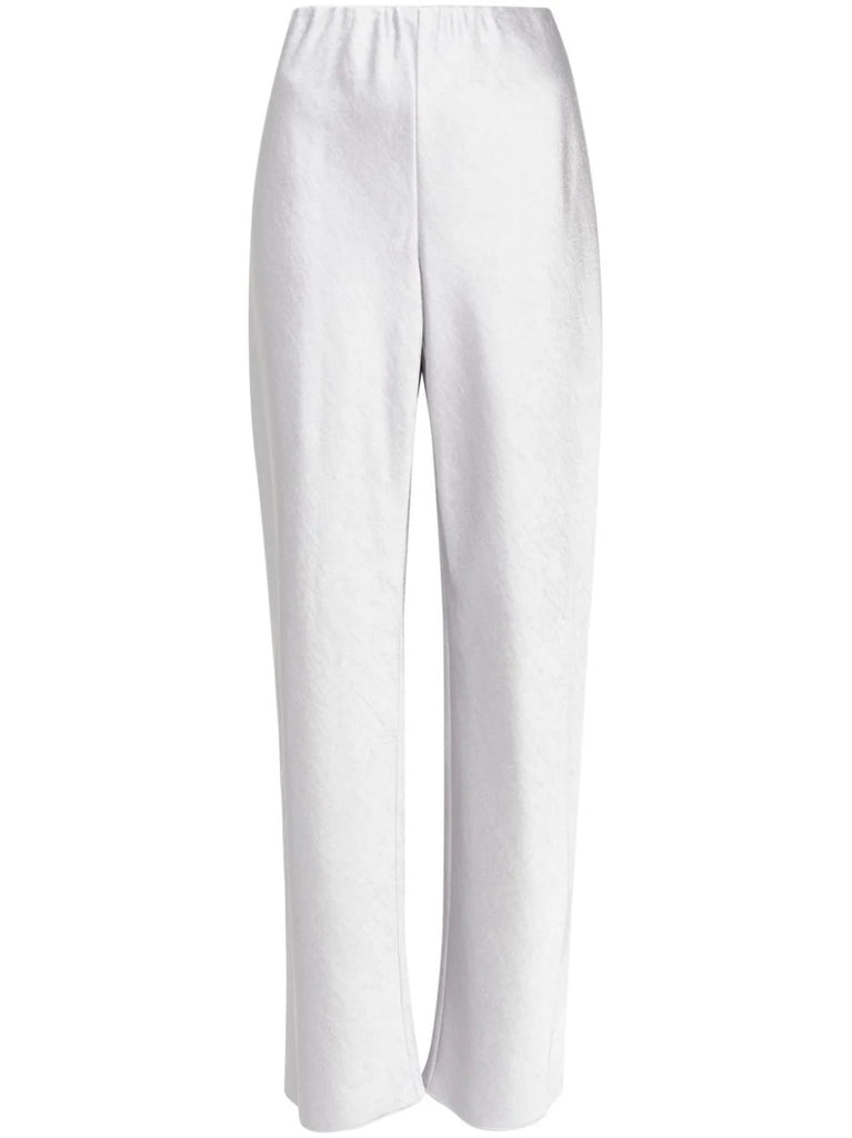 Vince Silver Satin Trousers
