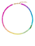 Anni Lu Multicoloured Rainbow Beaded Necklace