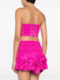 Charo Ruiz Ibiza Pink Embroidered Sleeveless Top 3