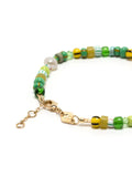 Anni Lu Green Yellow Pearl Beaded Bracelet 1