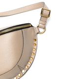 Isabel Marant Beige Gold Studded Bag 3