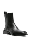 Alexander Wang Black Leather Ankle Boots 1