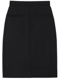 Anine Bing Black Mini Pencil Skirt