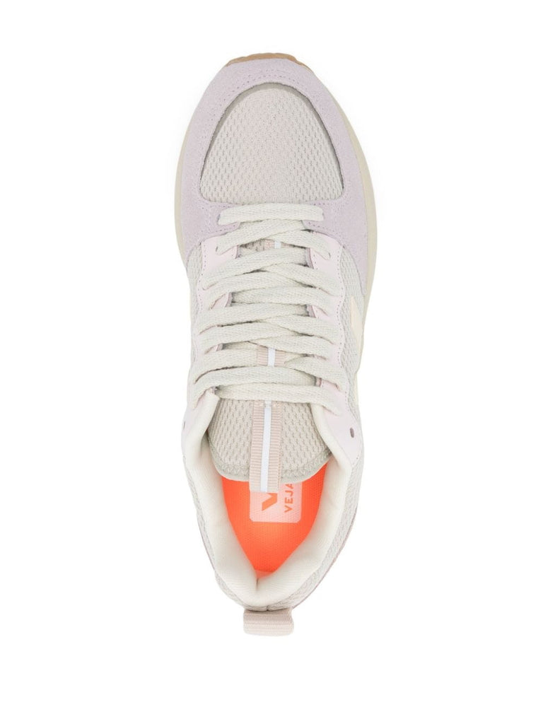 Veja Pink White Pastel Trainers 3