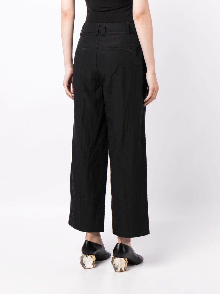 Vince Black Sculpted Cropped Trousers 3