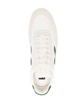 Veja White Green Low Top Trainers 3