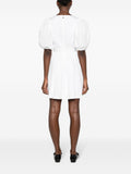Rotate White Short Puffed Sleeve Mini Dress 3