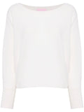 White 'Yangon' Cashmere Sweater