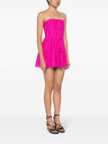 Charo Ruiz Ibiza Pink Embroidered Sleeveless Mini Dress 2