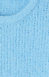 American Vintage Blue Rolled Cuff Knit Jumper 1