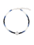 Blue Sapphire 'Smiley' Bracelet