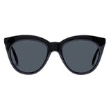 Le Specs Black Thick Frame Sunglasses