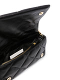 Stand Studio Black Quilted Gold Chain Bag 4