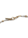 Isabel Marant Gold and White Beaded Bracelet 2