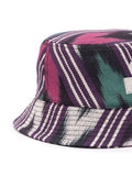 Isabel Marant Dark Purple Green Printed Bucket Hat 1