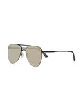 Le Specs Black Tint Aviator Sunglasses 1