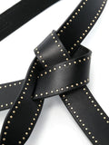 Isabel Marant Black Gold Studded Knot Belt 1
