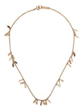 Isabel Marant Gold Leaf Charm Necklace